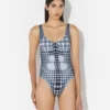Re-Edition – the Black & White Dots Swimsuit