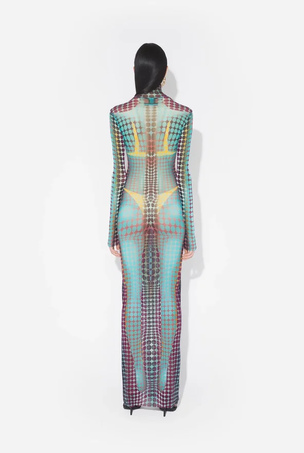 Re-Edition – the Blue Dots Long Dress Re-Edition – the Blue Dots Long Dress