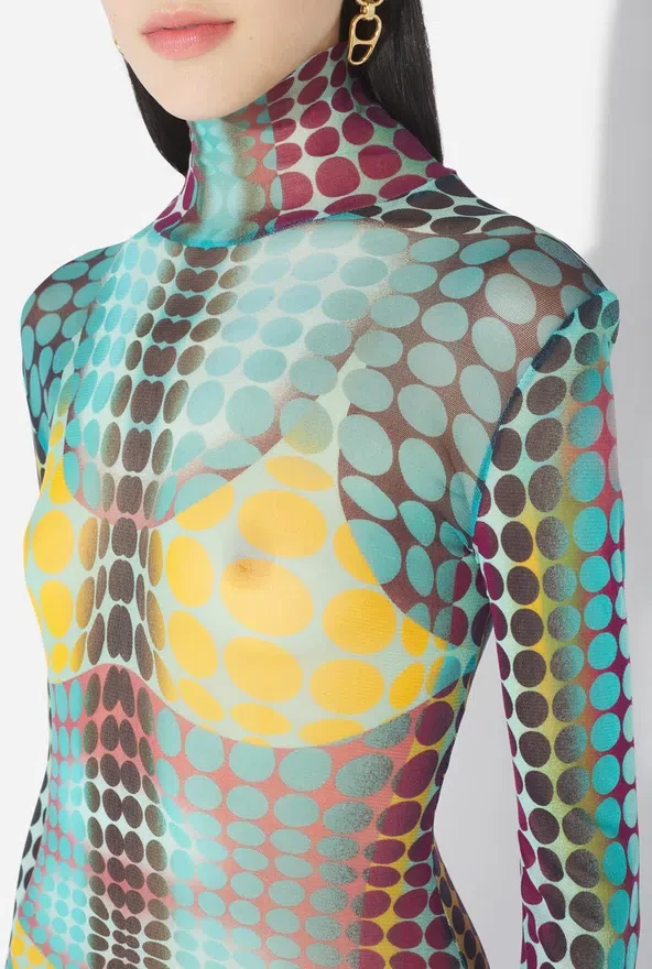 Re-Edition – the Blue Dots Long Dress Re-Edition – the Blue Dots Long Dress