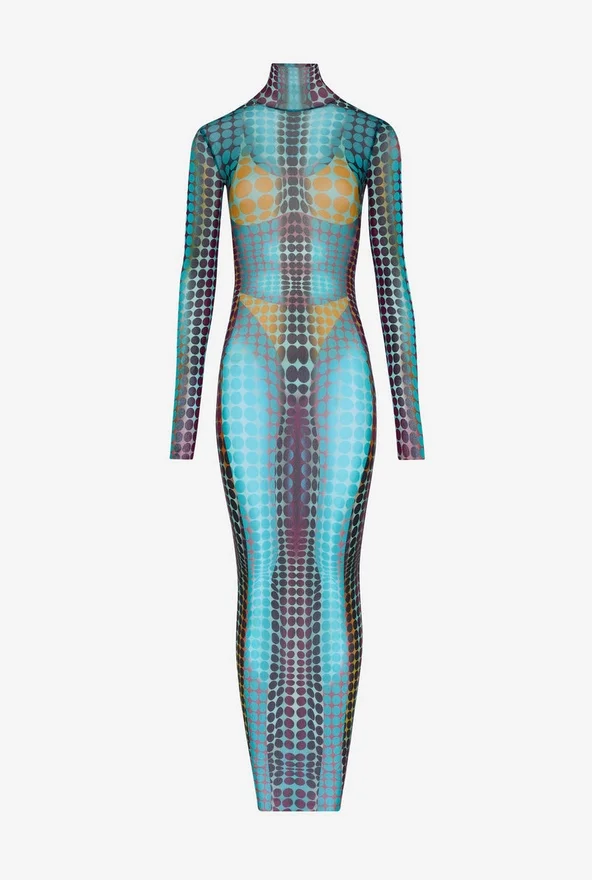 Re-Edition – the Blue Dots Long Dress Re-Edition – the Blue Dots Long Dress