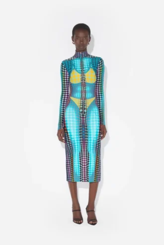 Re-Edition – the Blue Dots Print Dress