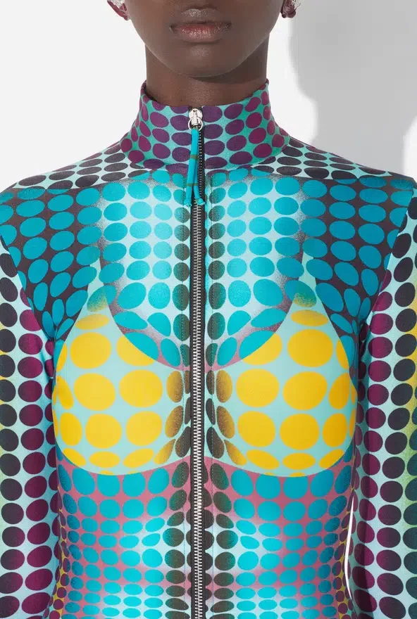 Re-Edition – the Blue Dots Print Dress Re-Edition – the Blue Dots Print Dress