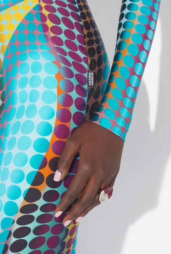 Re-Edition – the Blue Dots Print Dress Re-Edition – the Blue Dots Print Dress