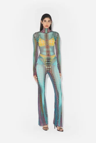 Re-Edition – the Blue Dots Print Pants