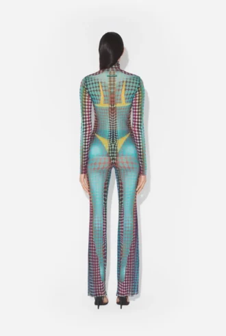 Re-Edition – the Blue Dots Print Pants