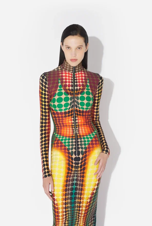 Re-Edition – the Brown Dots Midi Dress Re-Edition – the Brown Dots Midi Dress