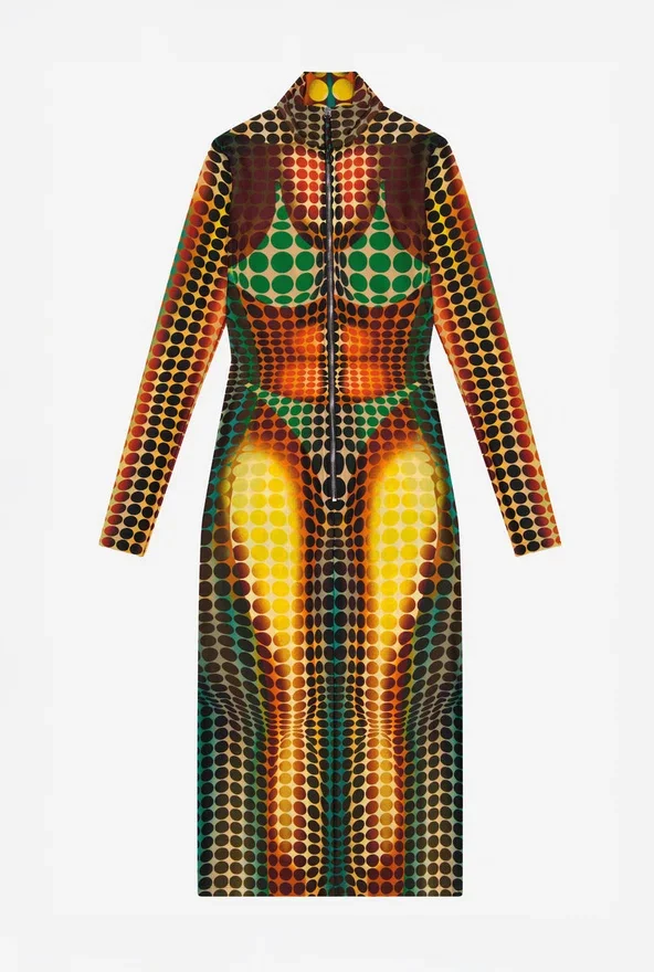 Re-Edition – the Brown Dots Midi Dress Re-Edition – the Brown Dots Midi Dress