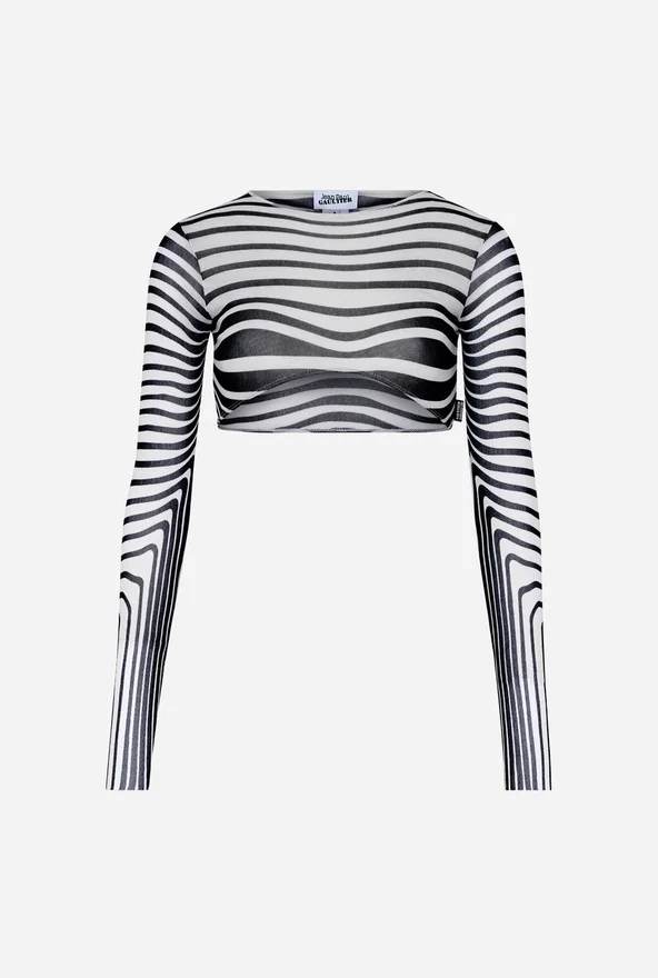 Re-Edition – the Navy Blue Body Morphing Crop Top Re-Edition – the Navy Blue Body Morphing Crop Top