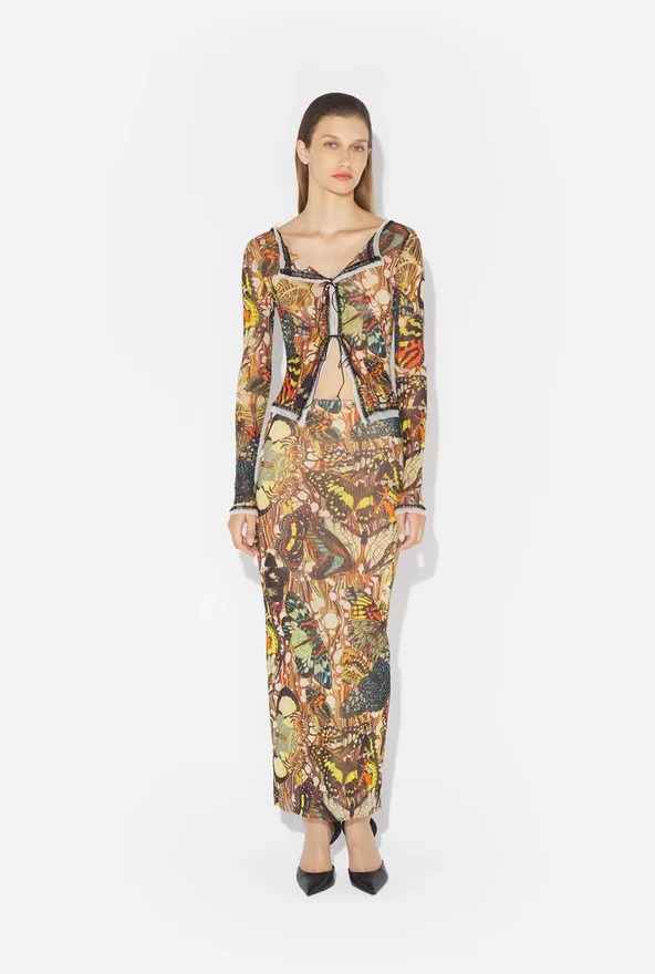 Re-Edition – the Yellow Butterfly Cardigan Re-Edition – the Yellow Butterfly Cardigan