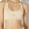 The Beige Gaultier Patch Bra