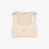 The Beige Gaultier Patch Bra