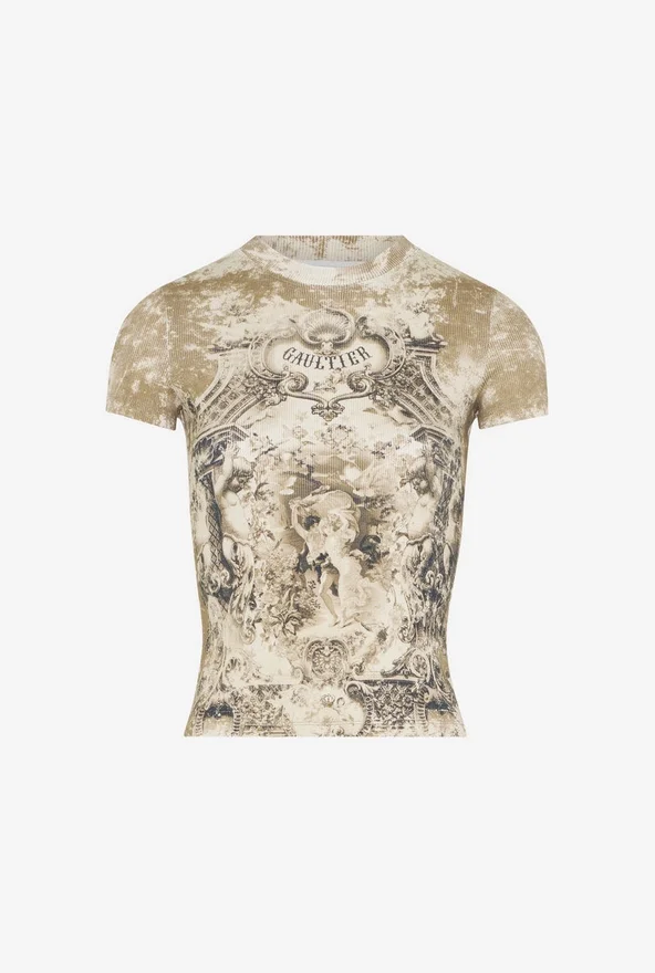 The Beige Madaillon T-Shirt The Beige Madaillon T-Shirt