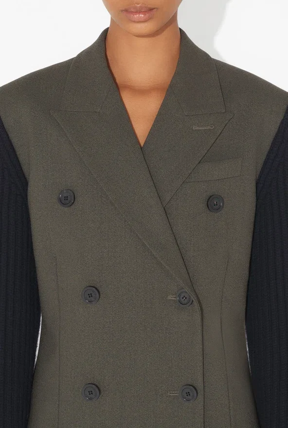 The Bi-Material Suit Jacket The Bi-Material Suit Jacket