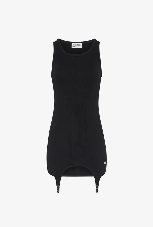 The Black Garter Dress The Black Garter Dress