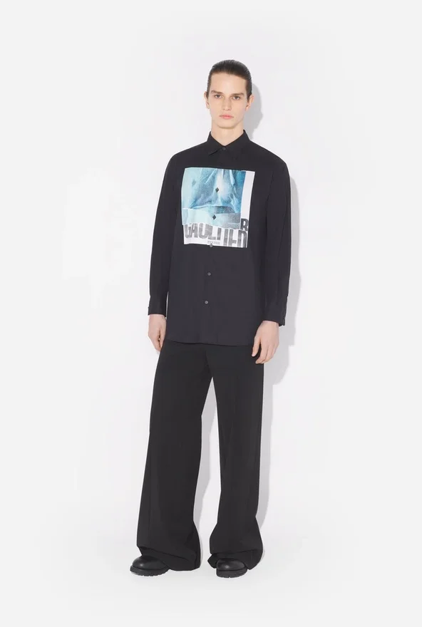 The Black Oversized Water Shirt The Black Oversized Water Shirt