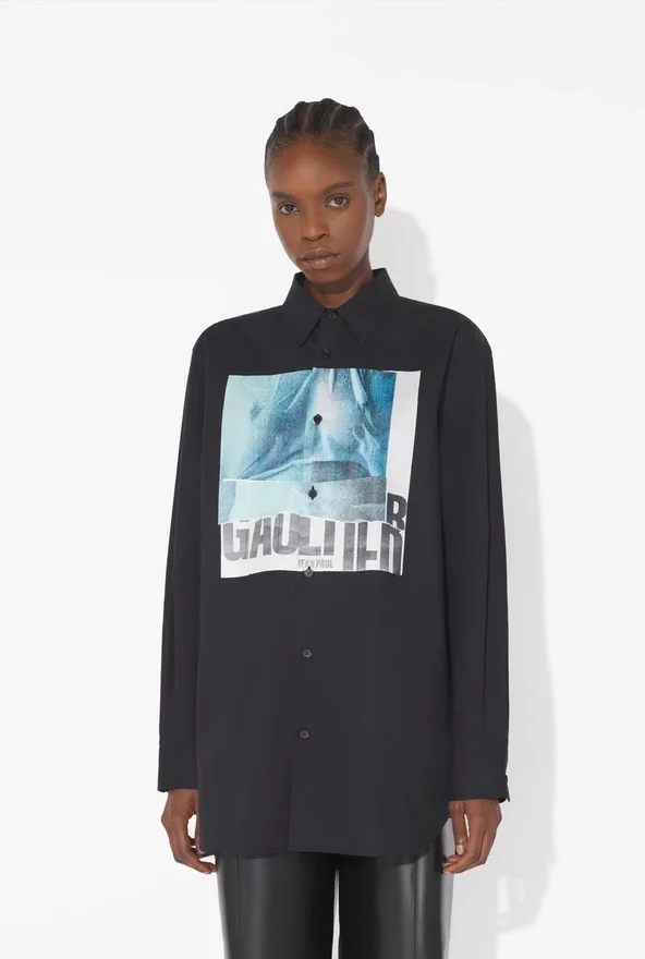 The Black Oversized Water Shirt The Black Oversized Water Shirt