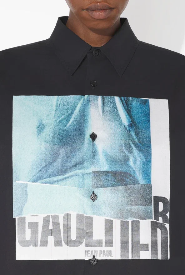 The Black Oversized Water Shirt The Black Oversized Water Shirt