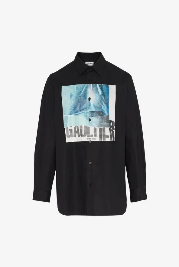 The Black Oversized Water Shirt The Black Oversized Water Shirt