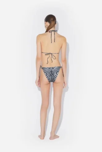 The Black Spiral Bikini Bottom