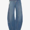 The Blue Denim Strap Jeans