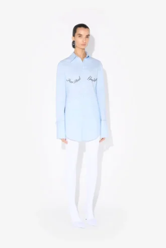 The Blue Jean Paul Gaultier Print Shirt