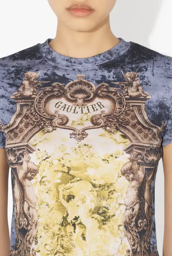 The Blue Madaillon T-Shirt The Blue Madaillon T-Shirt