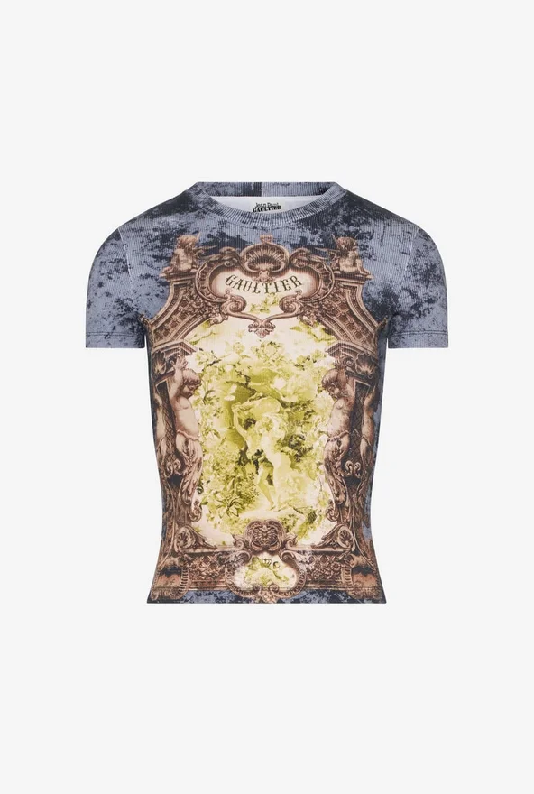 The Blue Madaillon T-Shirt The Blue Madaillon T-Shirt