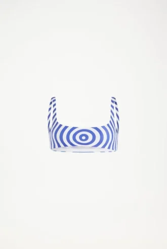 The Blue Target Bra