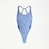 The Blue Target Swimsuit The Blue Target Swimsuit