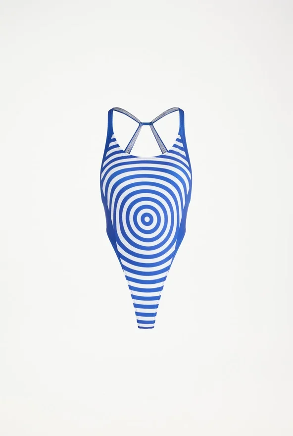 The Blue Target Swimsuit The Blue Target Swimsuit