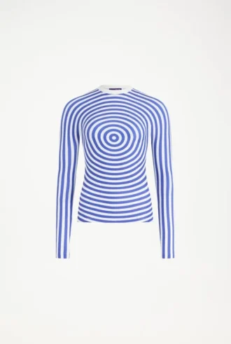 The Blue Target Top