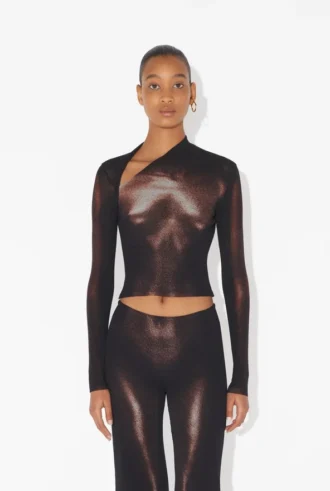 The Bronze Body Dust Crop Top