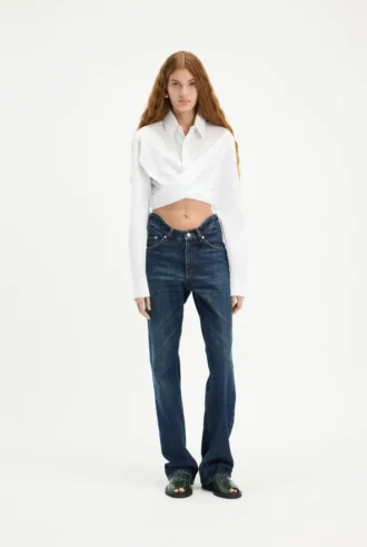 The Cropped Cache-CœUr Shirt