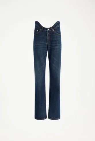 The Curved Denim Jeans