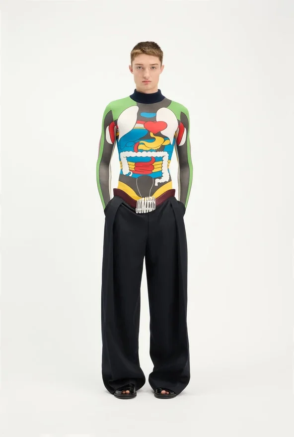 The Curved Suit Pants The Curved Suit Pants