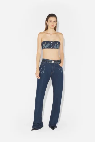 The Denim Trompe L’œIl Bra
