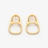 The Gold-Toned Ring-Pull Earrings The Gold-Toned Ring-Pull Earrings
