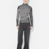 The Gray Laurel Stamp Sweater