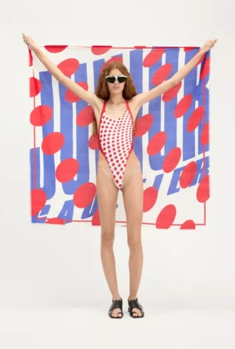 The Junior Polka-Dot Sarong