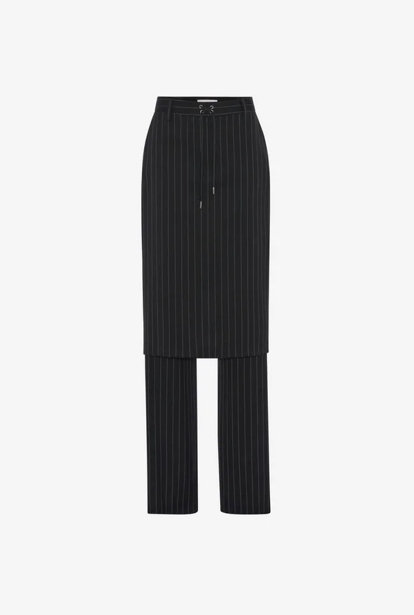 The Lace-Up Suit Pant Skirt The Lace-Up Suit Pant Skirt