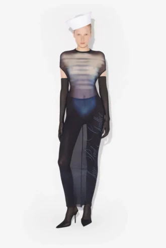 The “Le Male” Open-Backed Dress