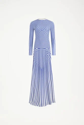 The Long Blue Target Dress