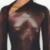 The Long Bronze Body Dust Dress