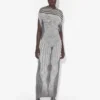 The Long Draped Body Morphing Dress