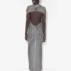 The Long Draped Body Morphing Dress