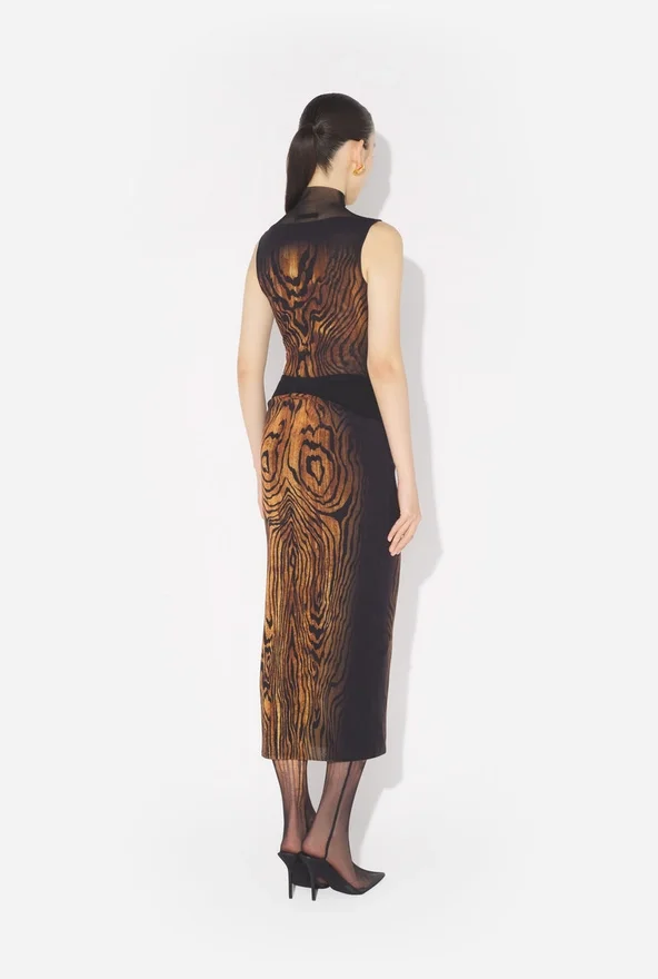 The Long Draped Wood Skirt The Long Draped Wood Skirt
