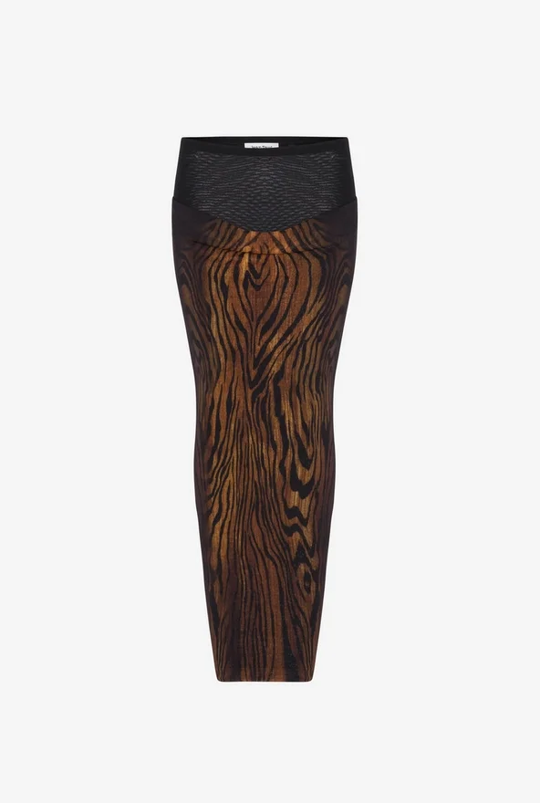The Long Draped Wood Skirt The Long Draped Wood Skirt