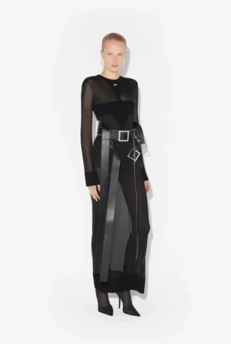 The Long Logo Knit Dress