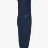 The Long Navy Embroidered Dress The Long Navy Embroidered Dress