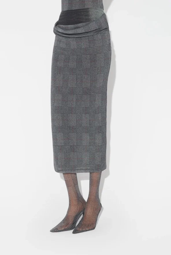 The Long “Prince of Wales” Skirt The Long “Prince of Wales” Skirt